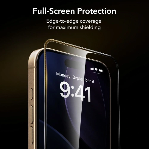 Szkło hartowane ESR Ultrafit Armorite Pro Tempered Glass Accessory Glass by Corning do Apple iPhone 17 Pro Clear