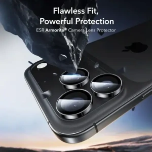 Osłona na aparat ESR Armorite Camera Protector do Apple iPhone 14 Pro / 14 Pro Max / 15 Pro / 15 Pro Max / 16 Pro / 16 Pro Max / 17 Pro / 17 Pro Max Black