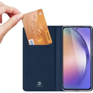 Etui z klapką Dux Ducis Skin Pro do Samsung Galaxy A55 5G niebieskie