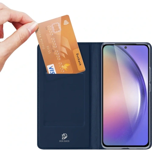 Etui z klapką Dux Ducis Skin Pro do Samsung Galaxy A55 5G niebieskie