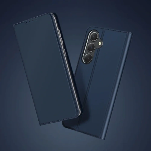 Etui z klapką Dux Ducis Skin Pro do Samsung Galaxy A55 5G niebieskie