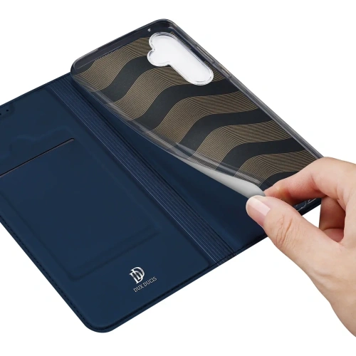 Etui z klapką Dux Ducis Skin Pro do Samsung Galaxy A55 5G niebieskie