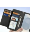 Etui z klapką Dux Ducis Lawa MagSafe do Samsung Galaxy S25 Edge czarne