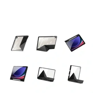 Etui Dux Ducis Magi z uchwytem na rysik do Samsung Galaxy Tab S10 FE / S9 / S9 FE czarne