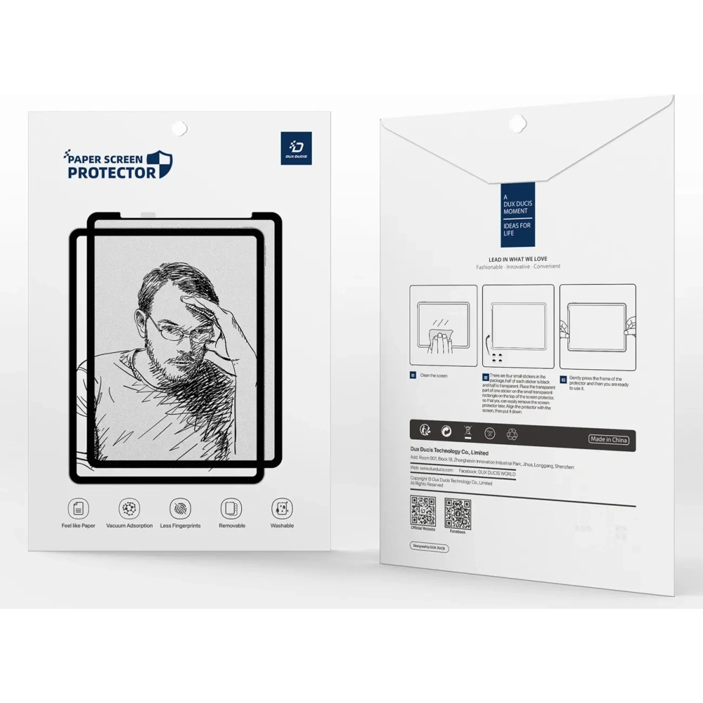 Matowa folia ochronna Dux Ducis Naad Paperlike do Apple iPad Air 11" 2024/2025