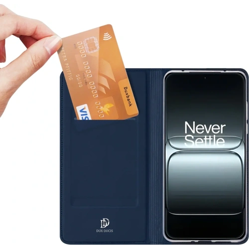 Etui z klapką Dux Ducis Skin Pro do OnePlus 13T niebieskie
