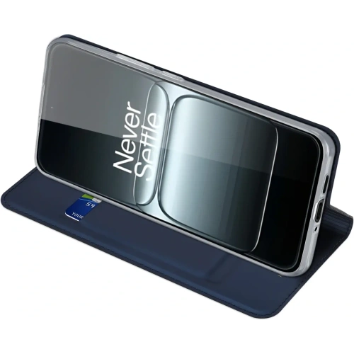 Etui z klapką Dux Ducis Skin Pro do OnePlus 13T niebieskie