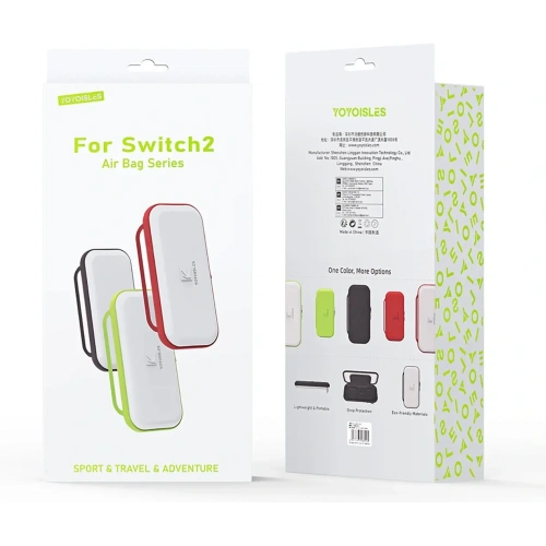 Etui Yoyoisles by Dux Ducis Air Bag do Nintendo Switch 2 czarno-białe