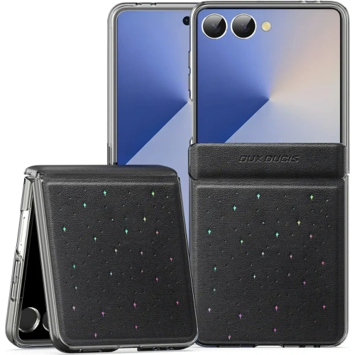 Etui Dux Ducis Stex do Samsung Galaxy Z Flip7 czarne