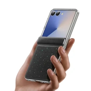 Etui Dux Ducis Stex do Samsung Galaxy Z Flip7 czarne