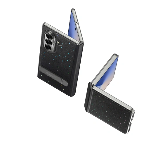 Etui Dux Ducis Stex do Samsung Galaxy Z Flip7 czarne