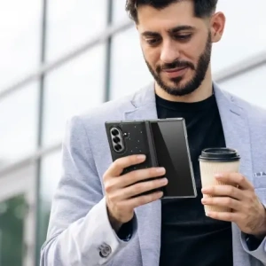 Etui Dux Ducis Stex do Samsung Galaxy Z Fold7 czarne