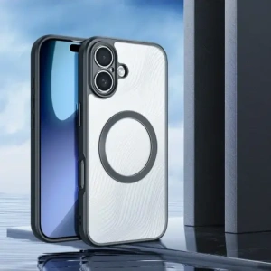 Etui Dux Ducis Aimo Mag z pierścieniem magnetycznym do Apple iPhone 17 czarne