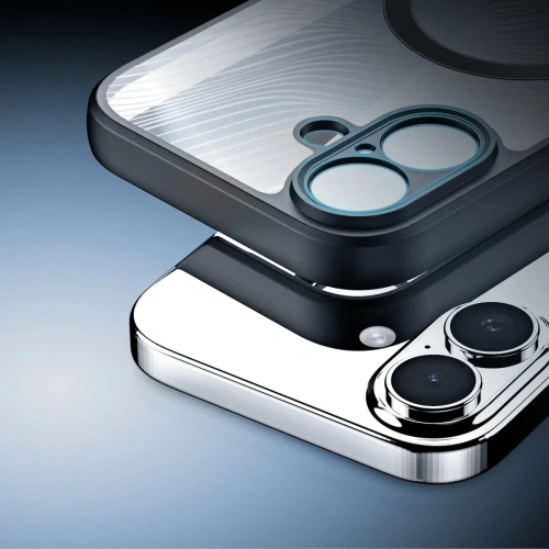 Etui Dux Ducis Aimo Mag z pierścieniem magnetycznym do Apple iPhone 17 czarne