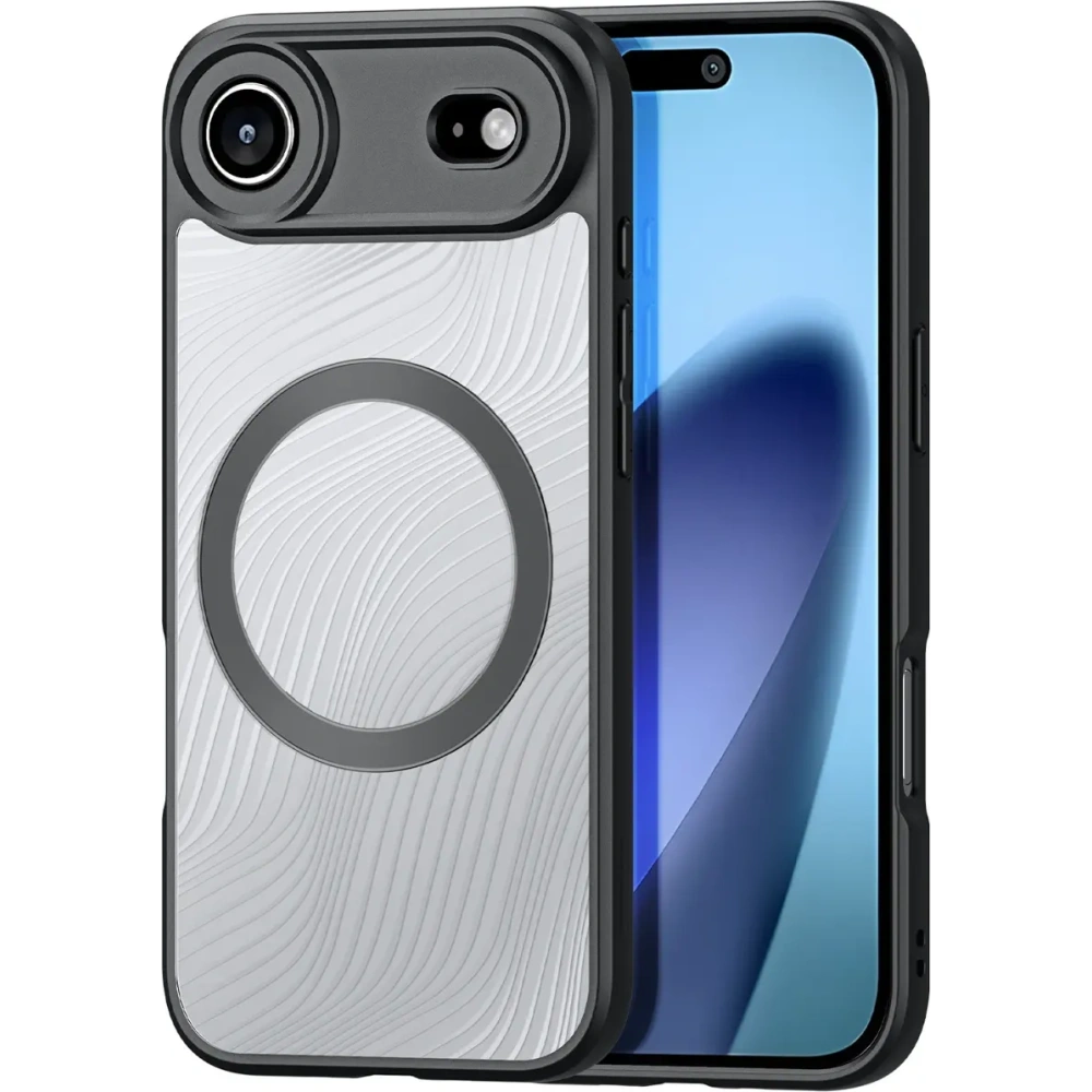 Etui Dux Ducis Aimo Mag z pierścieniem magnetycznym do Apple iPhone 17 Air czarne