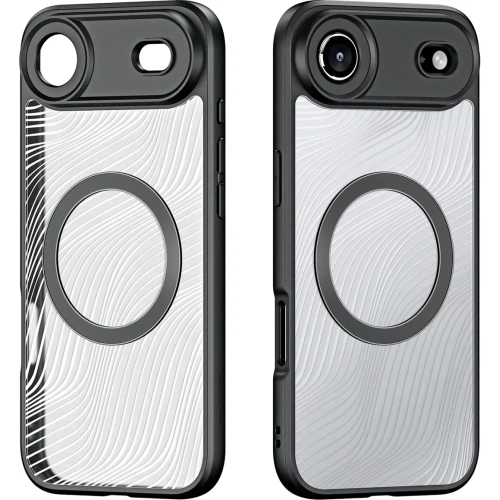 Etui Dux Ducis Aimo Mag z pierścieniem magnetycznym do Apple iPhone Air czarne