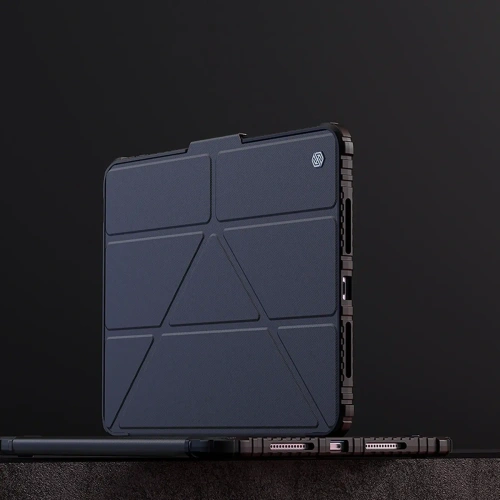 Etui Nillkin Bumper Leather Case Pro do Apple iPad Air 13" 2024 / 13" 2025 czarne