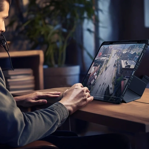 Etui Nillkin Bumper Leather Case Pro do Apple iPad Air 13" 2024 / 13" 2025 czarne