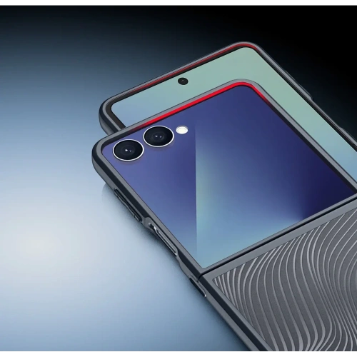 Etui Dux Ducis Aimo do Samsung Galaxy Z Flip7 czarne