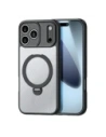 Etui Dux Ducis Aimo Mag z pierścieniem magnetycznym i podstawką do Apple iPhone 17 Pro czarne
