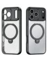 Etui Dux Ducis Aimo Mag z pierścieniem magnetycznym i podstawką do Apple iPhone 17 Pro czarne