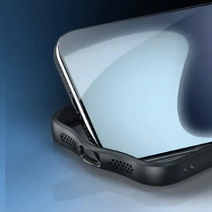 Etui Dux Ducis Aimo Mag z pierścieniem magnetycznym i podstawką do Apple iPhone 17 Pro Max czarne