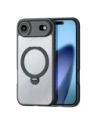Etui Dux Ducis Aimo Mag z pierścieniem magnetycznym i podstawką do Apple iPhone Air czarne