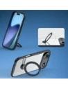 Etui Dux Ducis Aimo Mag z pierścieniem magnetycznym i podstawką do Apple iPhone Air czarne