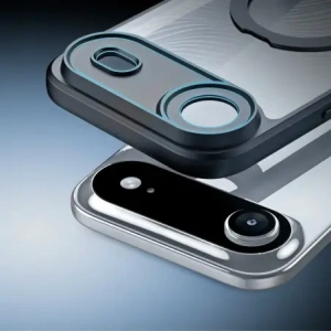 Etui Dux Ducis Aimo Mag z pierścieniem magnetycznym i podstawką do Apple iPhone 17 Air czarne