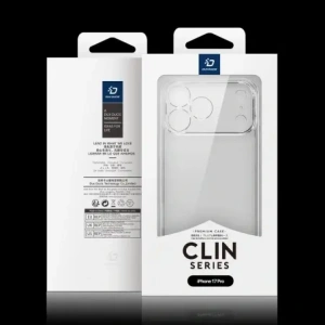 Etui Dux Ducis Clin do Apple iPhone 17 Pro przezroczyste