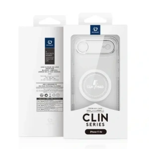 Etui Dux Ducis Clin Mag do Apple iPhone Air MagSafe przezroczyste