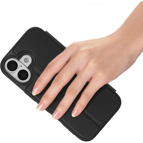 Etui z klapką Dux Ducis Skin Pro do Apple iPhone 17 czarne
