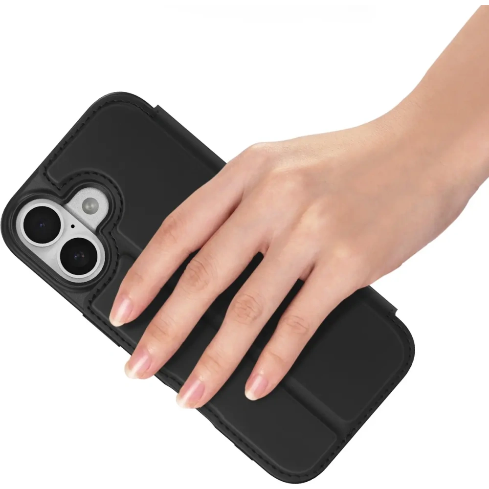 Etui z klapką Dux Ducis Skin Pro do Apple iPhone 17 czarne