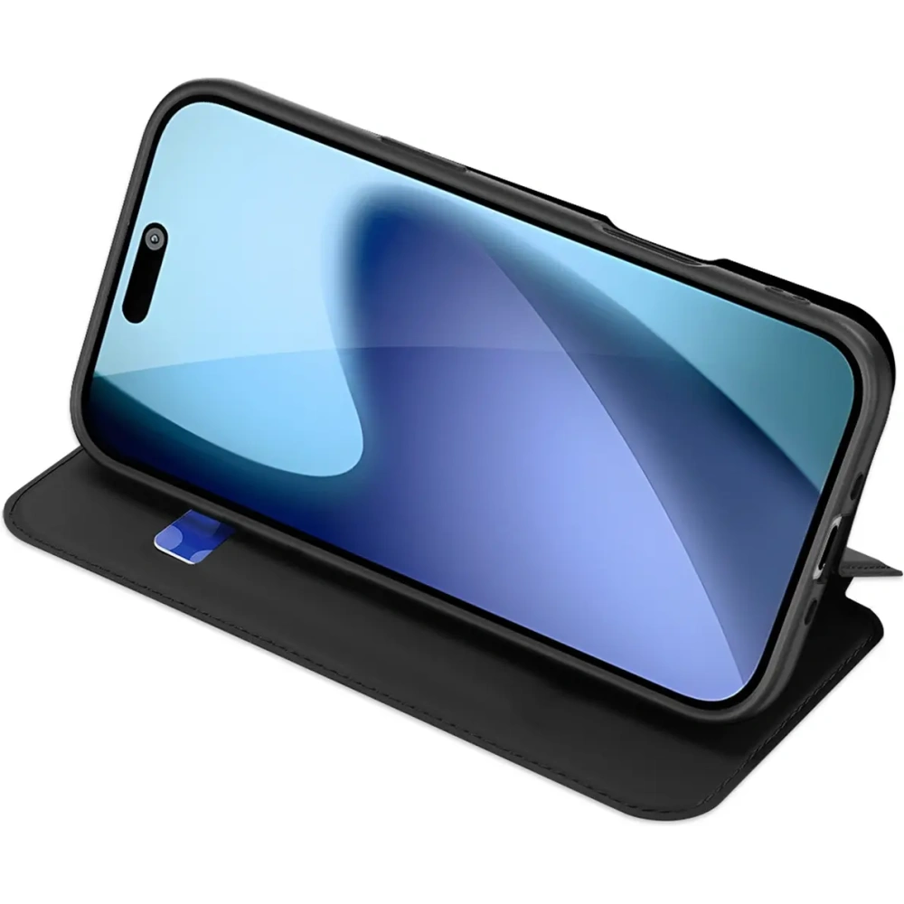 Etui z klapką Dux Ducis Skin Pro do Apple iPhone 17 Pro czarne