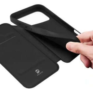 Etui z klapką Dux Ducis Skin Pro do Apple iPhone 17 Pro czarne