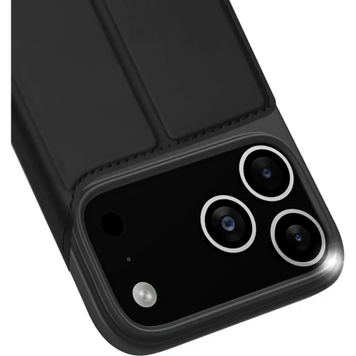 Etui z klapką Dux Ducis Skin Pro do Apple iPhone 17 Pro Max czarne