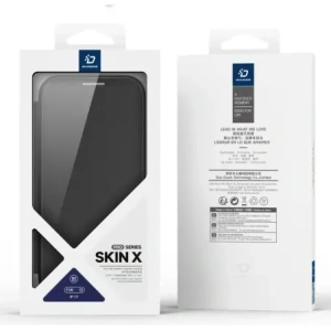 Etui z klapką Dux Ducis Skin X Pro MagSafe do Apple iPhone 17 czarne