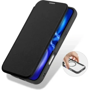 Etui z klapką Dux Ducis Skin X Pro MagSafe do Apple iPhone 17 Pro czarne