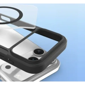 Etui z klapką Dux Ducis Skin X Pro MagSafe do Apple iPhone 17 Pro czarne
