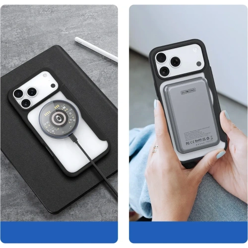 Etui z klapką Dux Ducis Skin X Pro MagSafe do Apple iPhone 17 Pro Max czarne