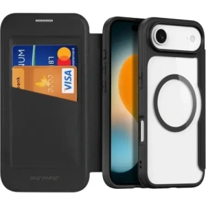 Etui z klapką Dux Ducis Skin X Pro MagSafe do Apple iPhone 17 Air czarne