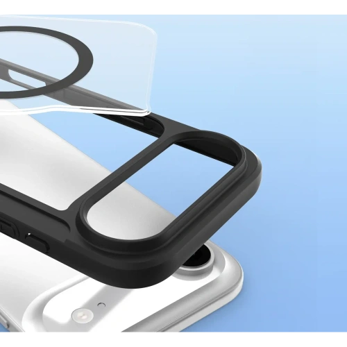 Etui z klapką Dux Ducis Skin X Pro MagSafe do Apple iPhone Air czarne