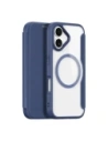Etui z klapką Dux Ducis Skin X Pro MagSafe do Apple iPhone 17 niebieskie