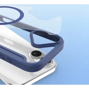 Etui z klapką Dux Ducis Skin X Pro MagSafe do Apple iPhone 17 niebieskie