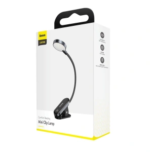 Hurtownia GSM - Schreibtischlampe Baseus Comfort Reading, mit Clip (grau) - BSU1559GRY - {ean13} - Hurt