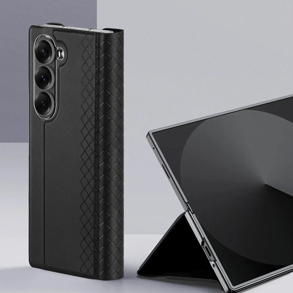 Etui z klapką Dux Ducis Brill do Samsung Galaxy Z Fold7 czarne