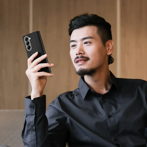 Etui z klapką Dux Ducis Brill do Samsung Galaxy Z Fold7 czarne