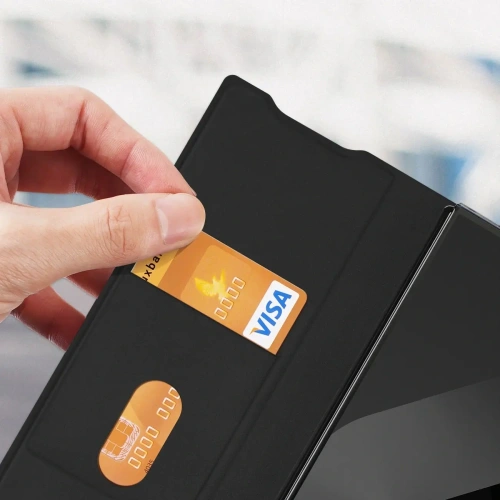 Etui z klapką Dux Ducis Brill do Samsung Galaxy Z Fold7 czarne