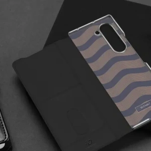 Etui z klapką Dux Ducis Brill do Samsung Galaxy Z Fold7 czarne