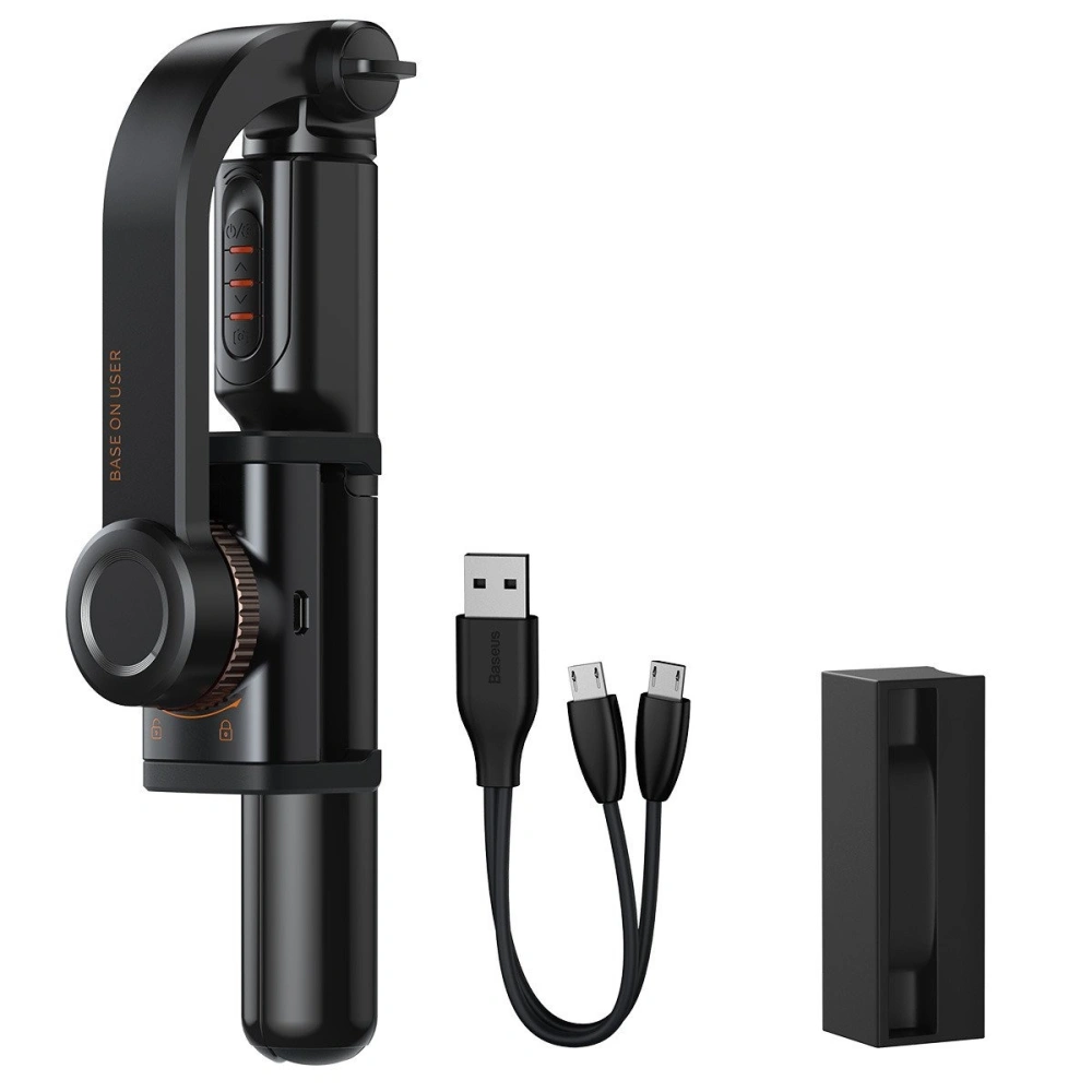 Wholesale Baseus Lovely SULH-01 Uniaxial Bluetooth Folding Stand Selfie Stabilizer (black) - BSU1560BLK - {ean13} - Hurt